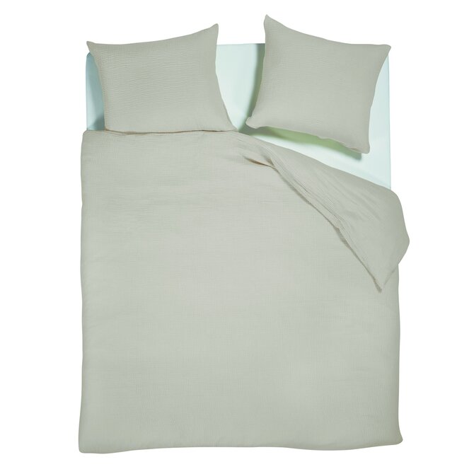 VT wonen Dekbedovertrek Gentle Embrace Zand 240x200/220 cm