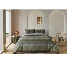 Kardol by Beddinghouse Dekbedovertrek Charlottesville Groen 200x200/220 cm