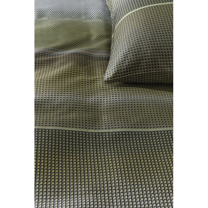 Kardol by Beddinghouse Housse de couette Charlottesville Vert 200x200/220 cm