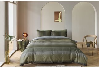 Kardol by Beddinghouse Dekbedovertrek Charlottesville Groen 240x200/220 cm