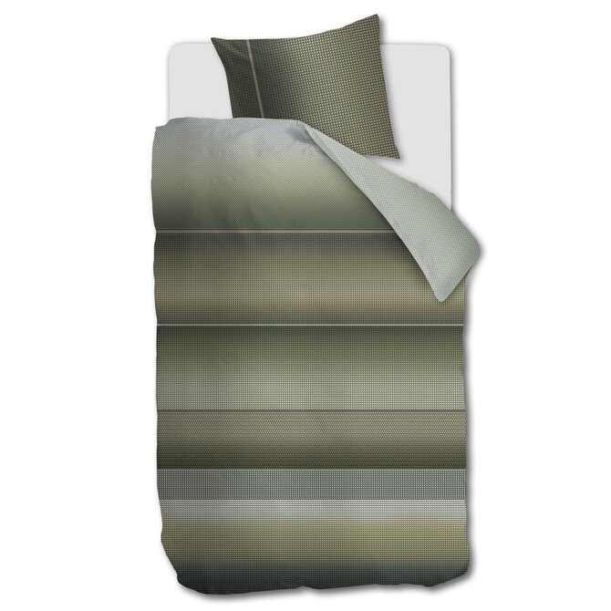 Kardol by Beddinghouse Dekbedovertrek Charlottesville Groen 260x200/220 cm