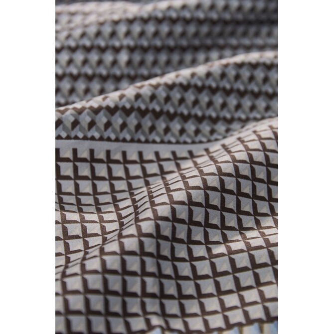 Kardol by Beddinghouse Dekbedovertrek Charlottesville Blauwgrijs 140x200/220 cm