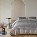 Kardol Kardol by Beddinghouse Housse de couette Charlottesville Bleu-gris 200x200/220 cm