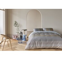 Kardol by Beddinghouse Housse de couette Charlottesville bleu-gris 260x200/220 cm