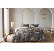 Kardol by Beddinghouse Housse de couette Growth bleu-gris 200x200/220 cm