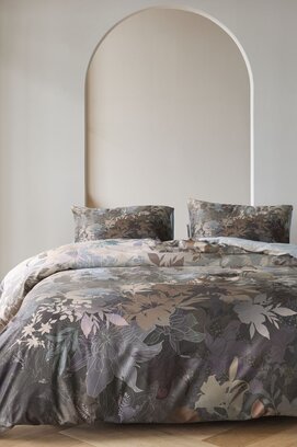 Kardol by Beddinghouse Housse de couette Growth bleu-gris 200x200/220 cm