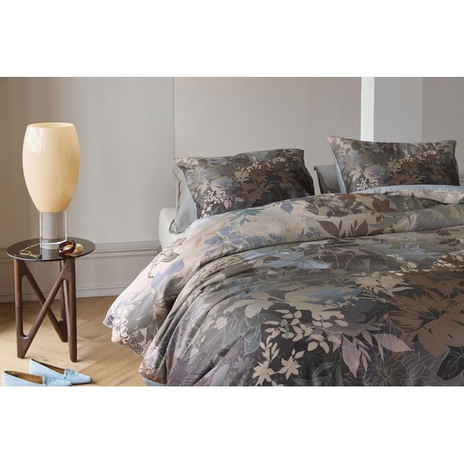 Kardol by Beddinghouse Housse de couette Growth bleu-gris 200x200/220 cm