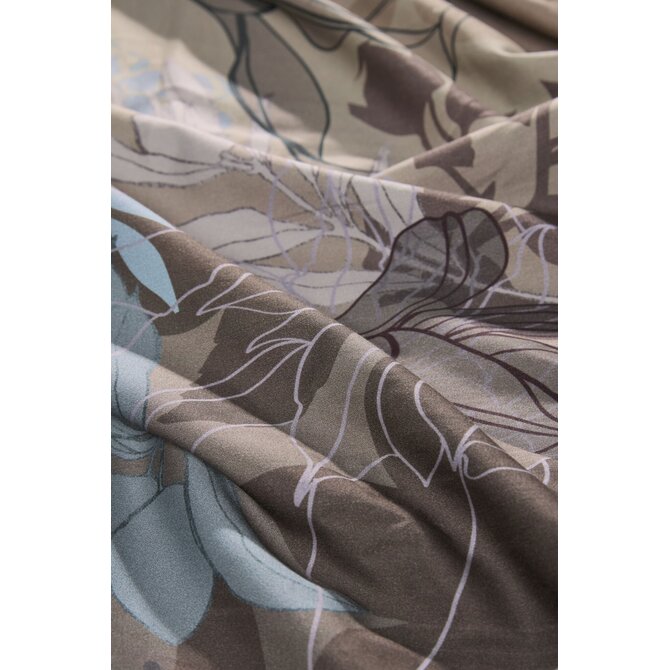Kardol by Beddinghouse Housse de couette Growth bleu-gris 200x200/220 cm