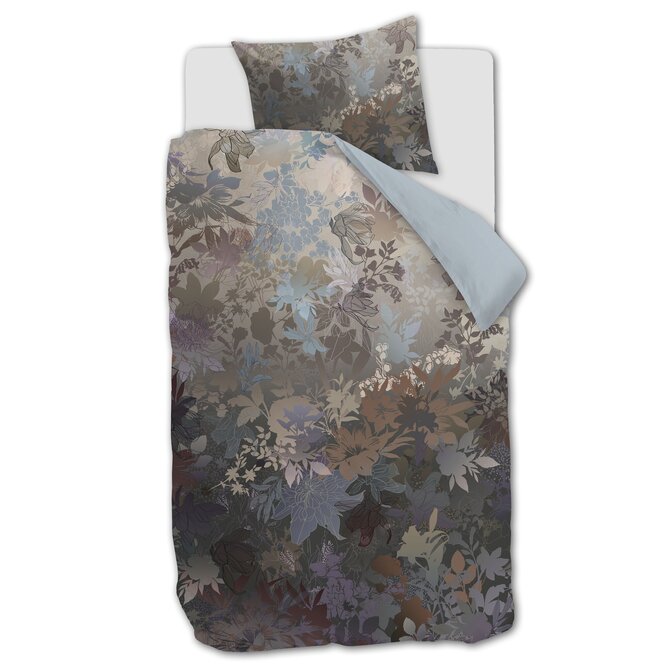Kardol by Beddinghouse Housse de couette Growth Bleu-gris 240x200/220 cm