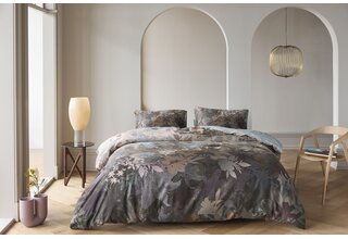 Kardol by Beddinghouse Housse de couette Growth Bleu-gris 260x200/220 cm