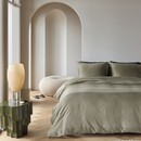 Kardol Kardol by Beddinghouse Housse de couette Lofty Vert olive 200x200/220 cm