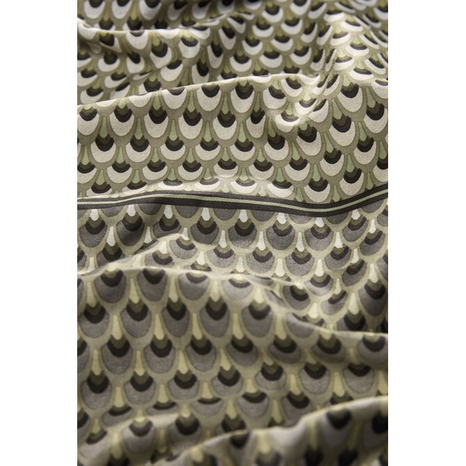 Kardol by Beddinghouse Housse de couette Lofty vert olive 240x200/220 cm