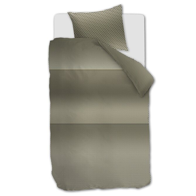 Kardol by Beddinghouse Dekbedovertrek Lofty Olive Green 260x200/220 cm