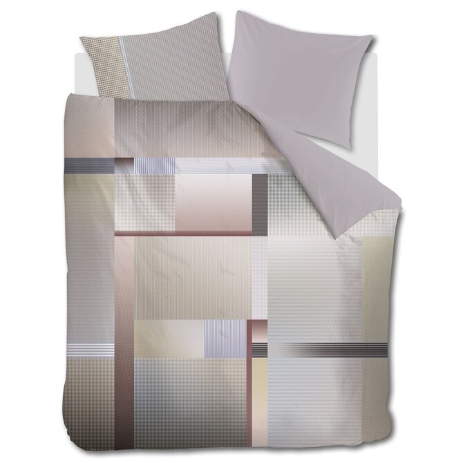 Kardol by Beddinghouse Dekbedovertrek Ferruccio Naturel 140x200/220 cm