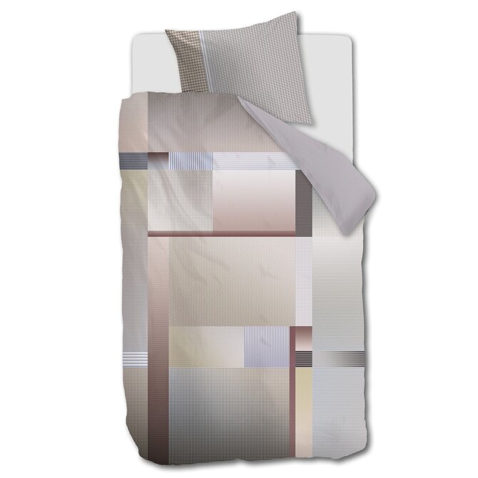 Kardol by Beddinghouse Dekbedovertrek Ferruccio Naturel 140x200/220 cm