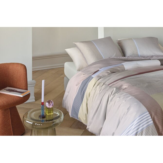 Kardol by Beddinghouse Housse de couette Ferruccio Naturel 200x200/220 cm