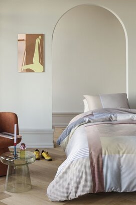 Kardol by Beddinghouse Housse de couette Ferruccio Naturel 260x200/220 cm