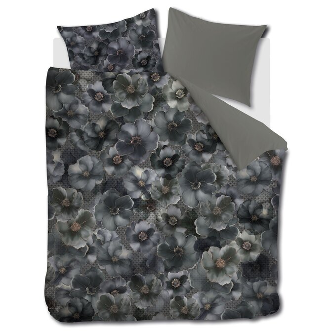 Kardol by Beddinghouse Dekbedovertrek Decorum Grey Green 140x200/220 cm