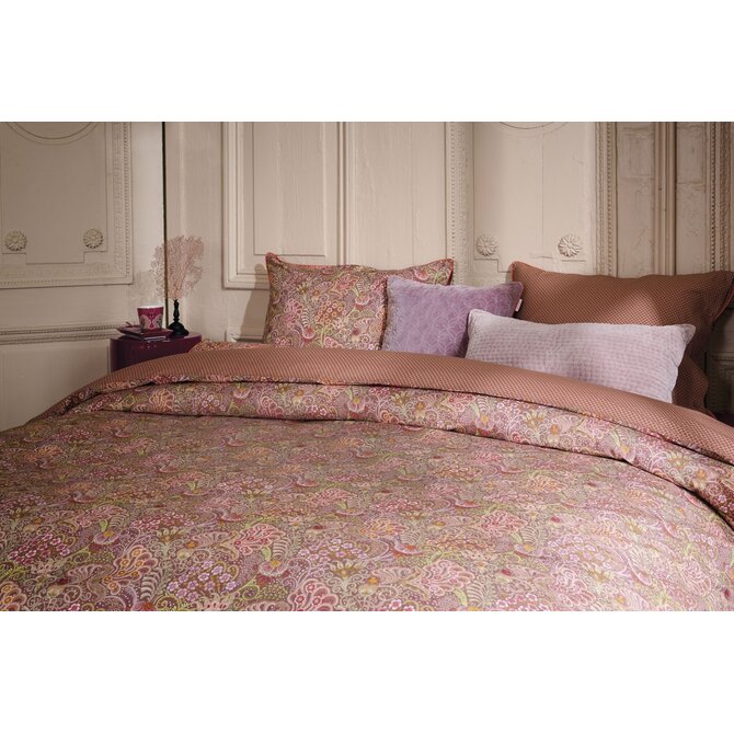 Pip Studio Housse de couette Kitenge Terra 200x200/220 cm