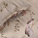 Pip Studio Pip Studio Housse de couette Fleur de bambou Kaki 240x200/220 cm