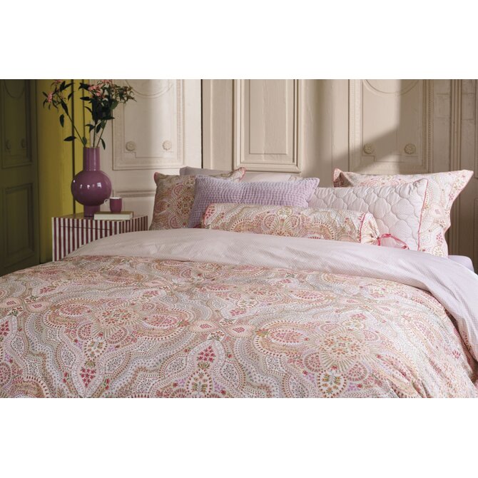 Pip Studio Housse de couette Moon Flower rose clair 260x200/220 cm