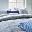 Pip Studio Pip Studio Dekbedovertrek Moon Flower Licht blauw 200x200/220 cm