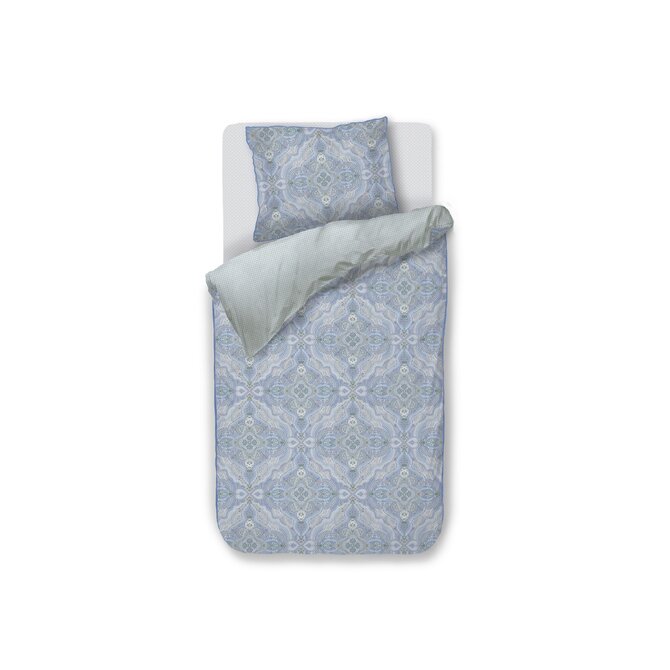 Pip Studio Dekbedovertrek Moon Flower Licht blauw 200x200/220 cm
