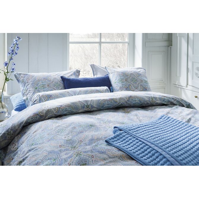 Pip Studio Housse de couette Moon Flower Bleu clair 240x200/220 cm