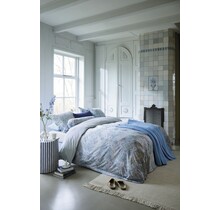 Pip Studio Taie d'oreiller Moon Flower bleu clair 60x70 cm