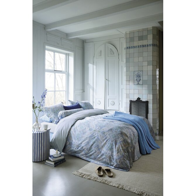 Pip Studio Kussensloop Moon Flower Licht blauw 60x70 cm