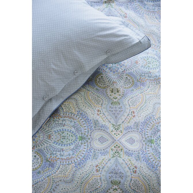 Pip Studio Taie d'oreiller Moon Flower bleu clair 60x70 cm