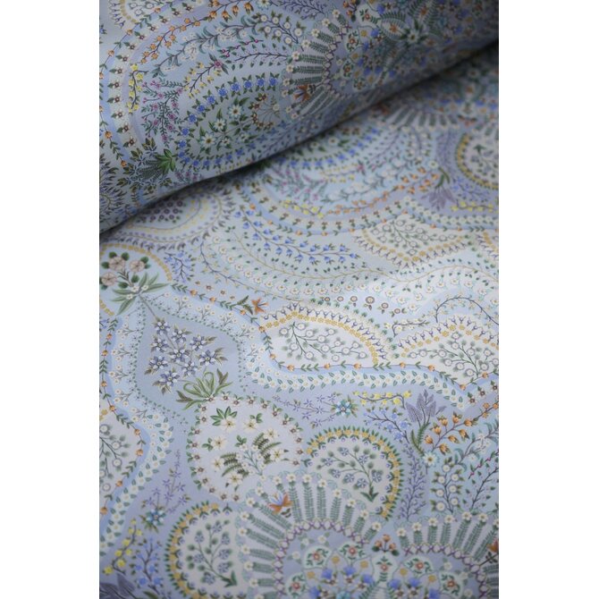 Pip Studio Kussensloop Moon Flower Licht blauw 60x70 cm