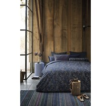 Pip Studio Housse de couette Tutti I Fiori Bleu foncé 260x200/220 cm