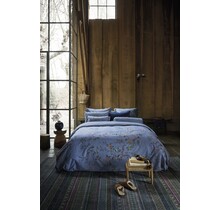 Pip Studio Housse de couette Bustani Bleu 240x200/220 cm