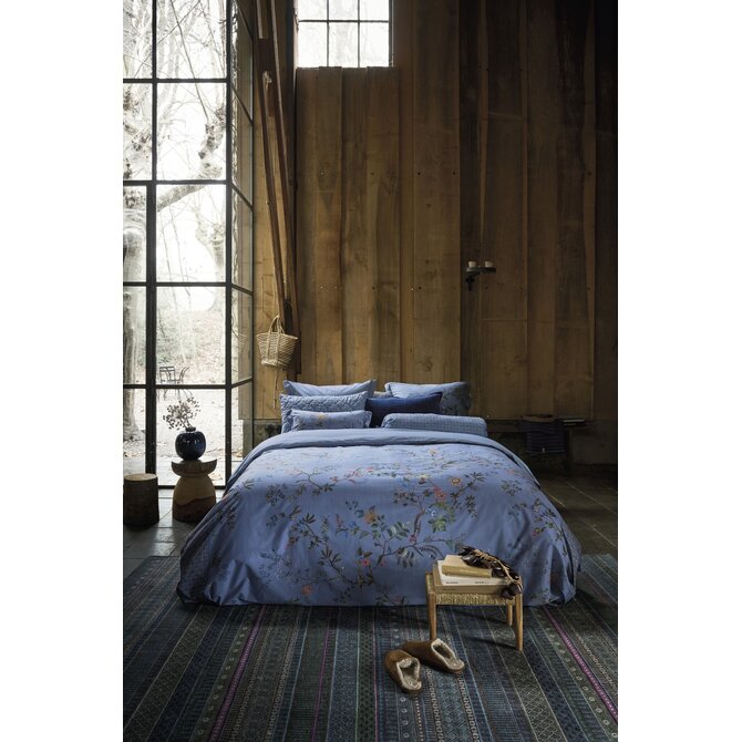Pip Studio Housse de couette Bustani Bleu 260x200/220 cm