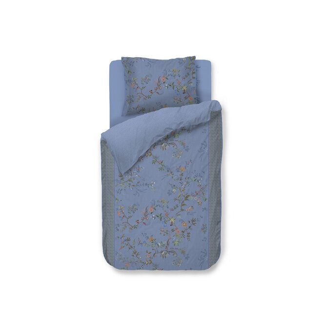 Pip Studio Dekbedovertrek Bustani Blauw 260x200/220 cm