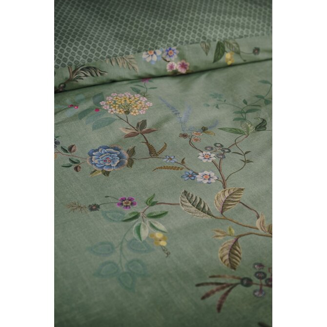 Pip Studio Housse de couette Bustani Vert 200x200/220 cm