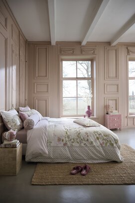 Pip Studio Housse de couette Bustani Blanc 240x200/220 cm