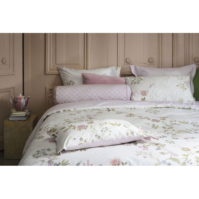 Pip Studio Taie d'oreiller Bustani Blanc 60x70 cm