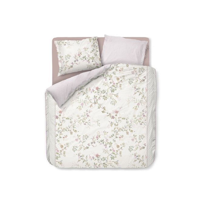 Pip Studio Taie d'oreiller Bustani Blanc 60x70 cm