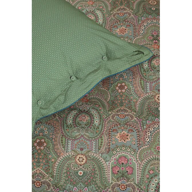 Pip Studio Dekbedovertrek Little Jabali Groen 240x200/220 cm