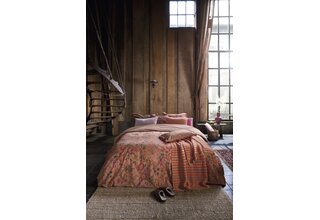 Pip Studio Dekbedovertrek Coco Flower Koraal 140x200/220 cm