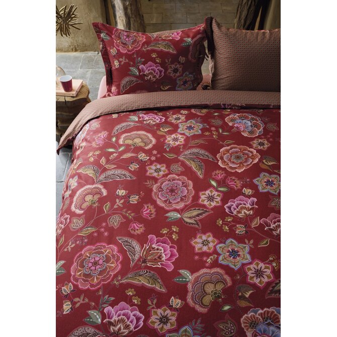 Pip Studio Dekbedovertrek Matata Rood 240x200/220 cm