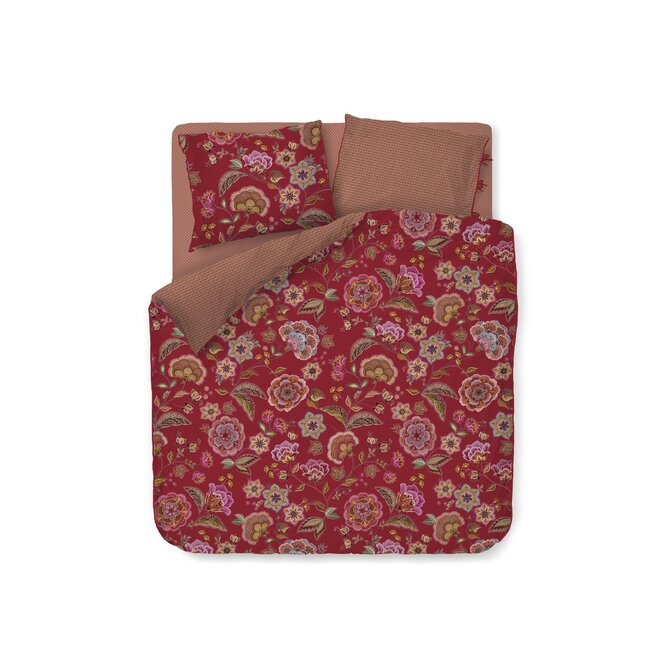 Pip Studio Housse de couette Matata Rouge 260x200/220 cm