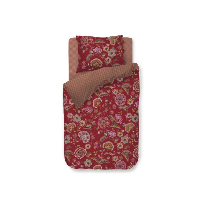 Pip Studio Housse de couette Matata Rouge 260x200/220 cm