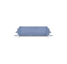 Pip Studio  Bustani Roll Cushion Blauw 22x70 cm