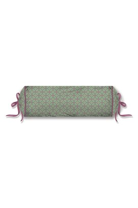 Pip Studio  Bustani Roll Cushion Groen 22x70 cm
