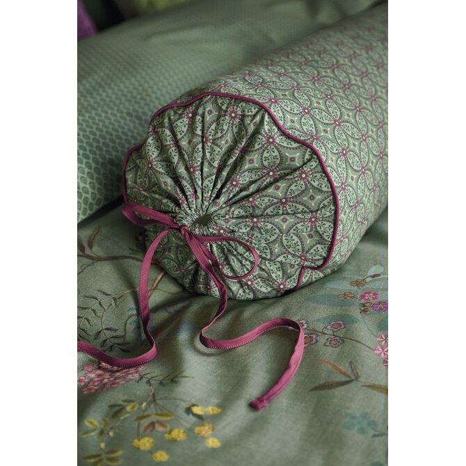 Pip Studio  Bustani Coussin rouleau Vert 22x70 cm
