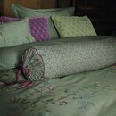 Pip Studio Pip Studio  Bustani Coussin rouleau Vert 22x70 cm