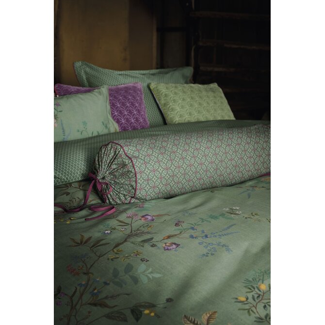 Pip Studio  Bustani Coussin rouleau Vert 22x70 cm